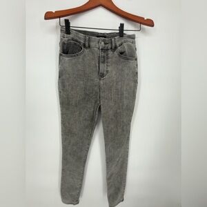 Express Women's Skinny Jeans in Charcoal